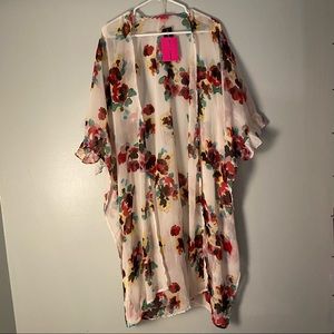 Betsey Johnson Women’s Floral Cover Up